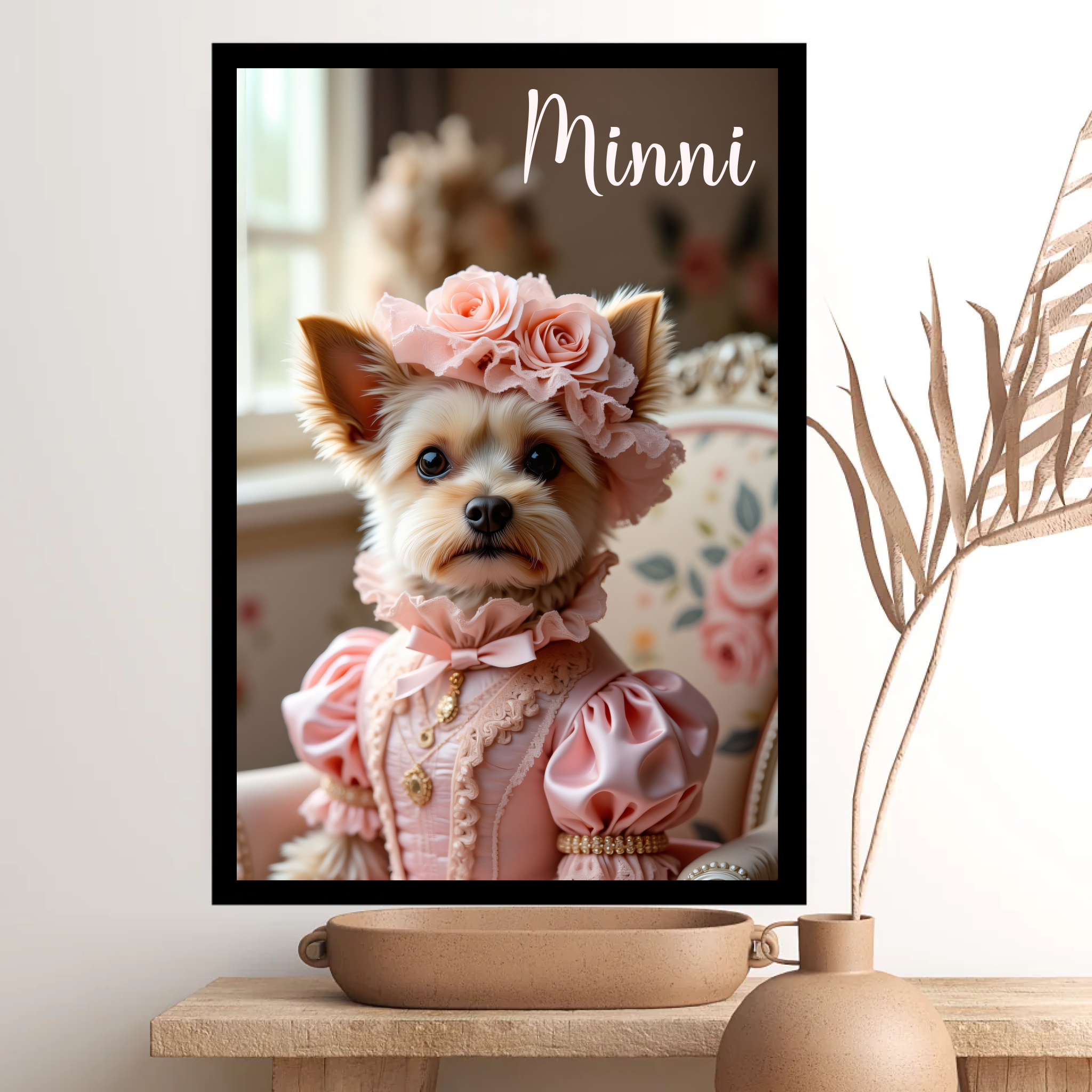 Pawsh Princess Portrait