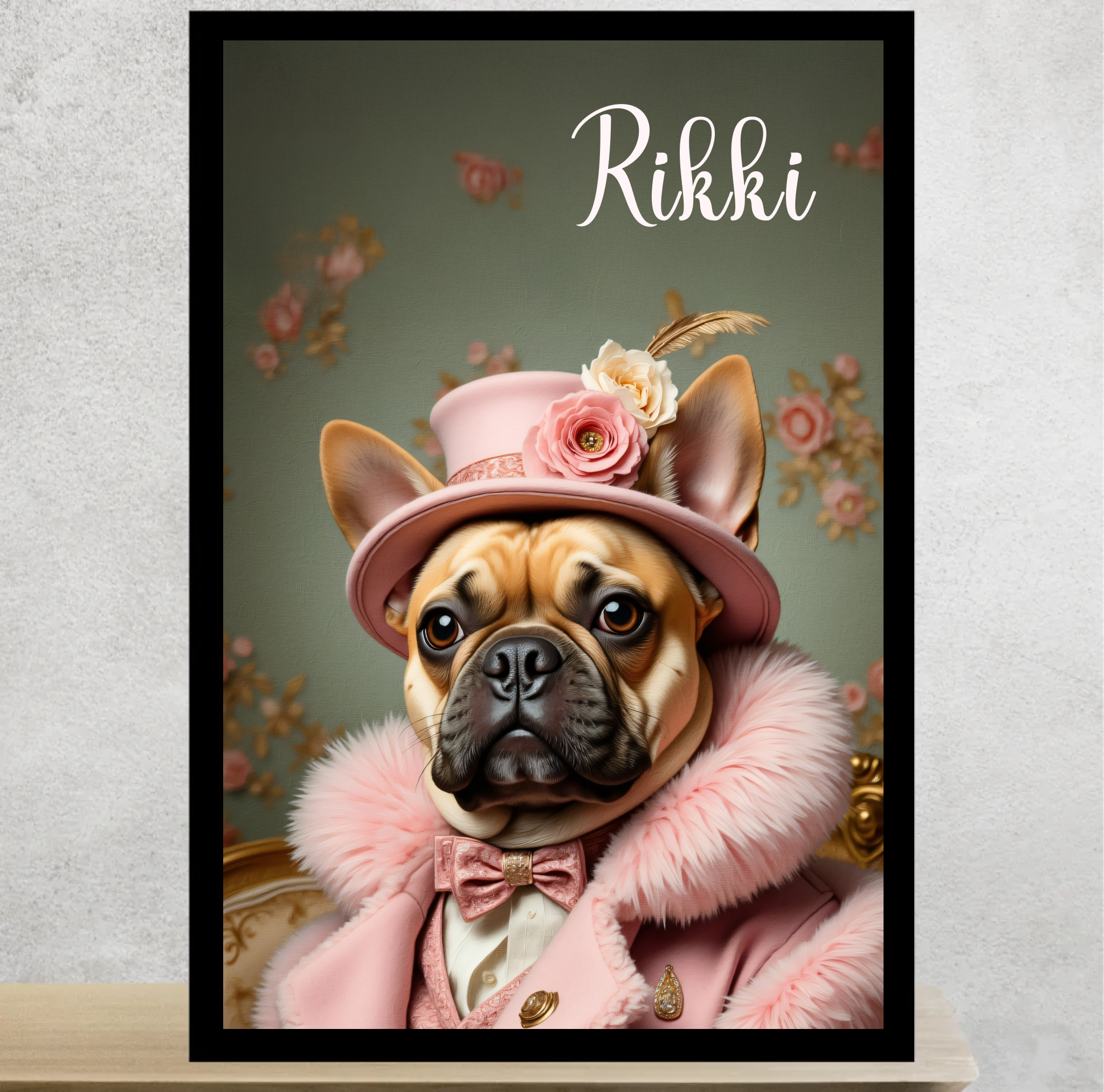 The Fashionista Paws Portrait
