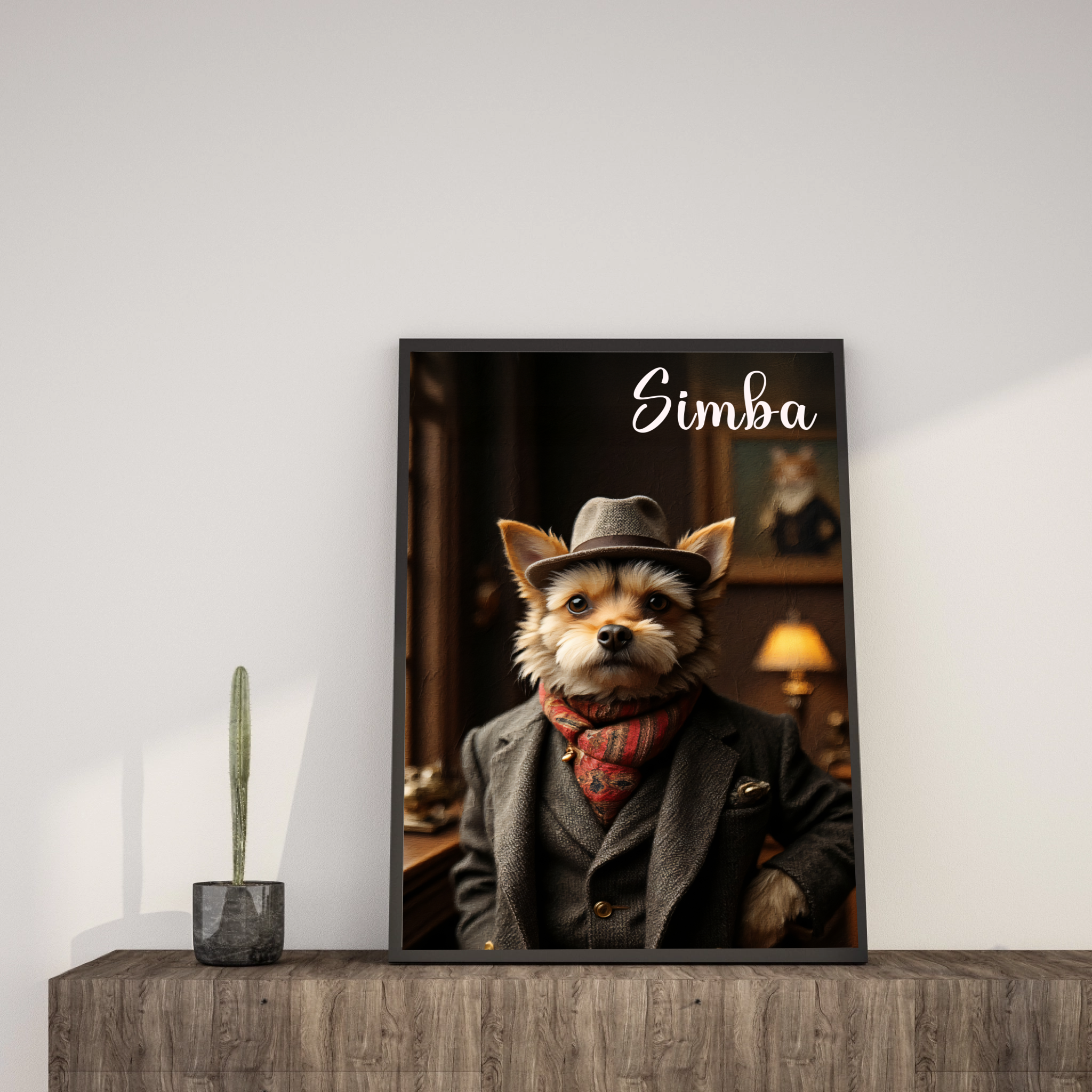 Dashing Paws Personalised Portrait