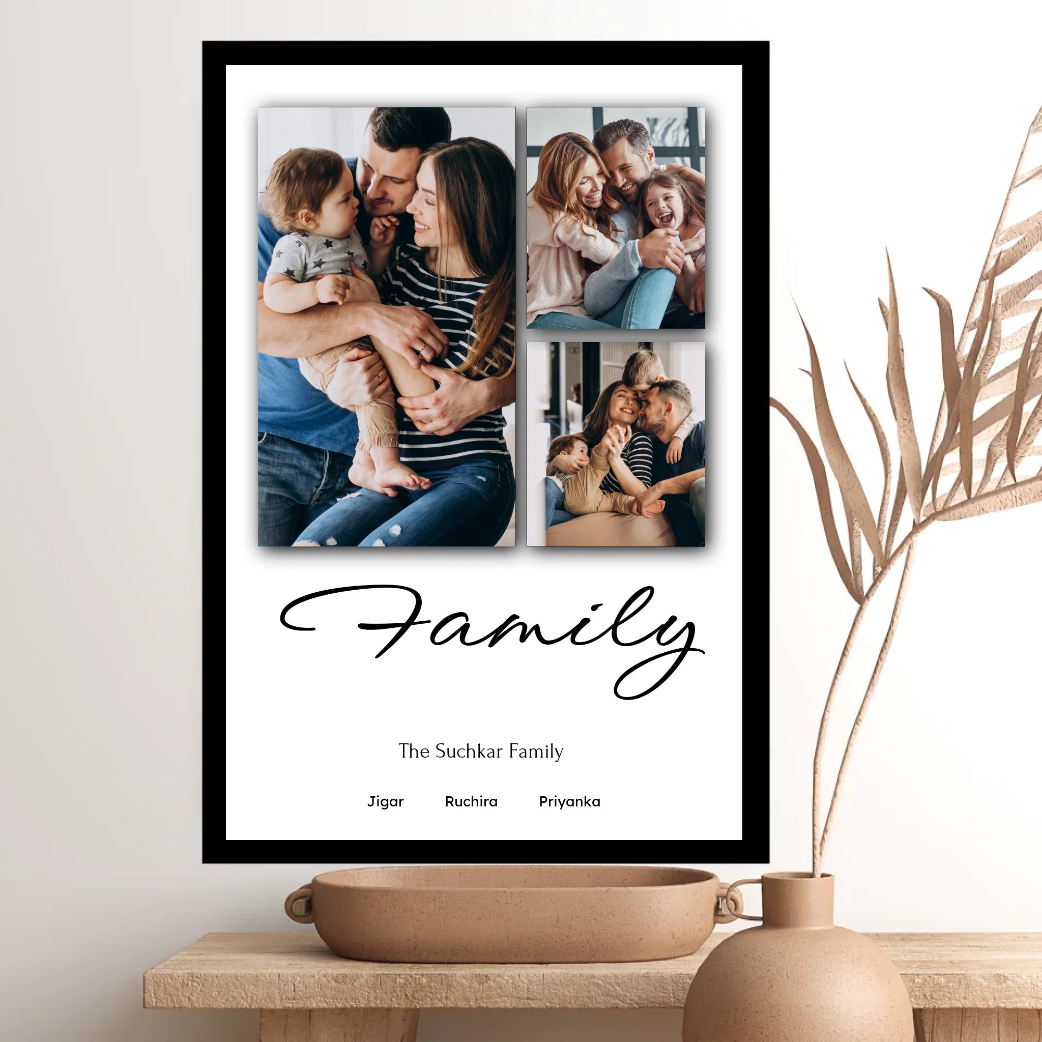 Personalised Family Photo Collage – Gaviksha