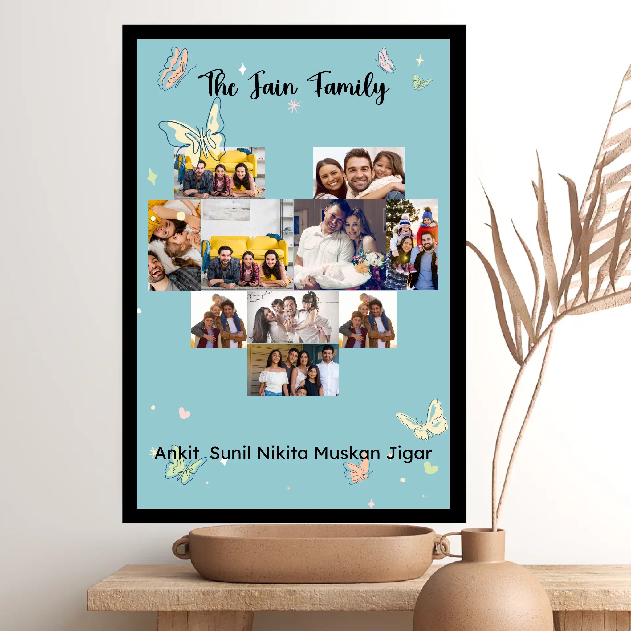 My Family Picture Collage – Custom Design with Your Photos – Gaviksha