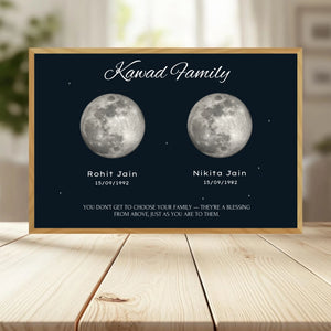 Family Crossword Puzzle Wall Frame wooden frame _ Wood horizontal