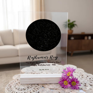 Personalised Star Map Acrylic Plaque (4)