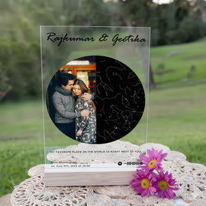 Personalised Star Map Acrylic Plaque (5)