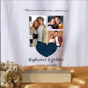 Personalised Star Map Acrylic Plaque (3)