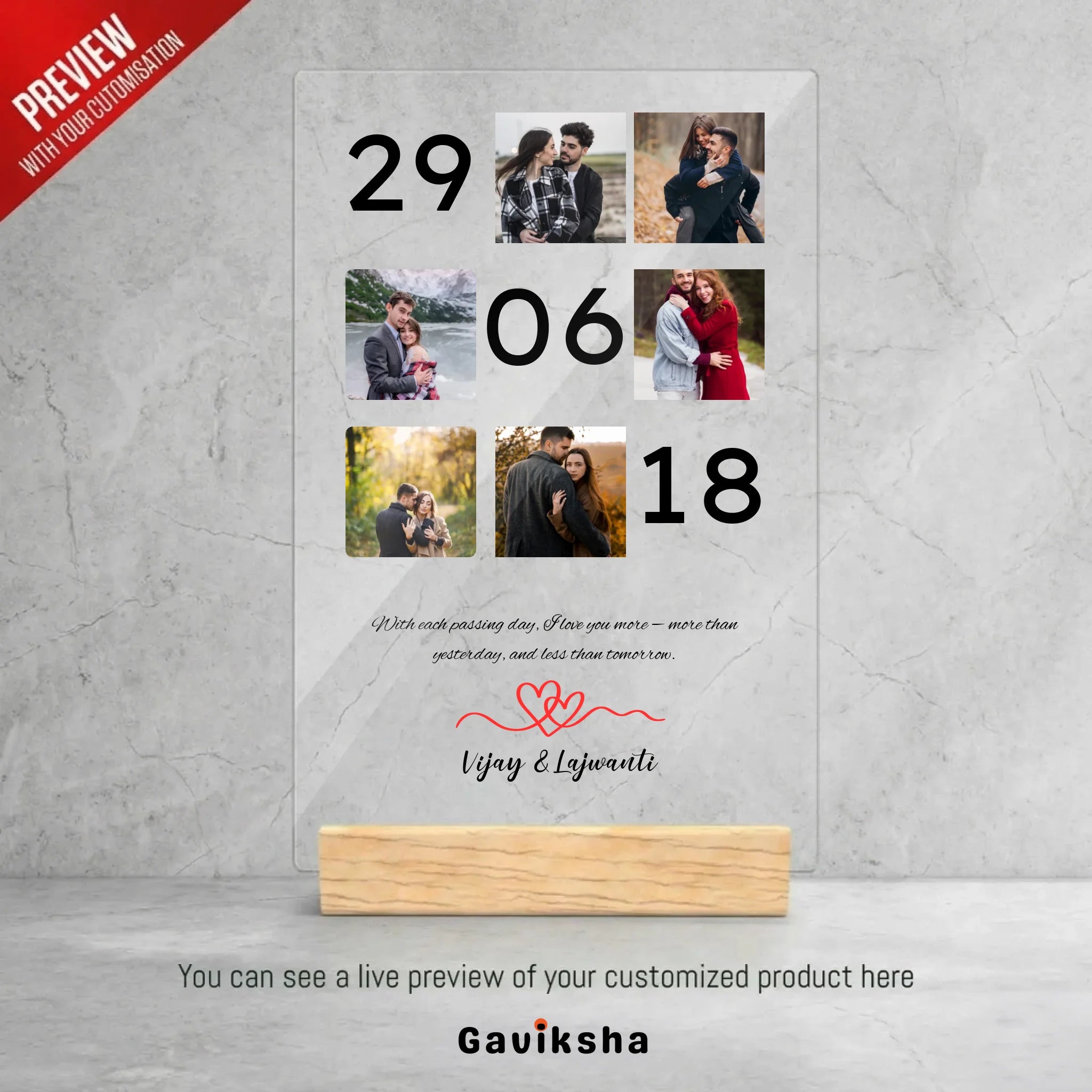 acrylic plaque mockup 5