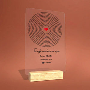 acrylic plaque mockup