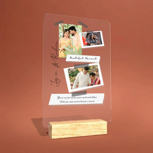 acrylic plaque mockup