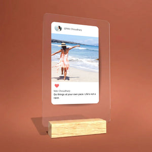 acrylic plaque mockup