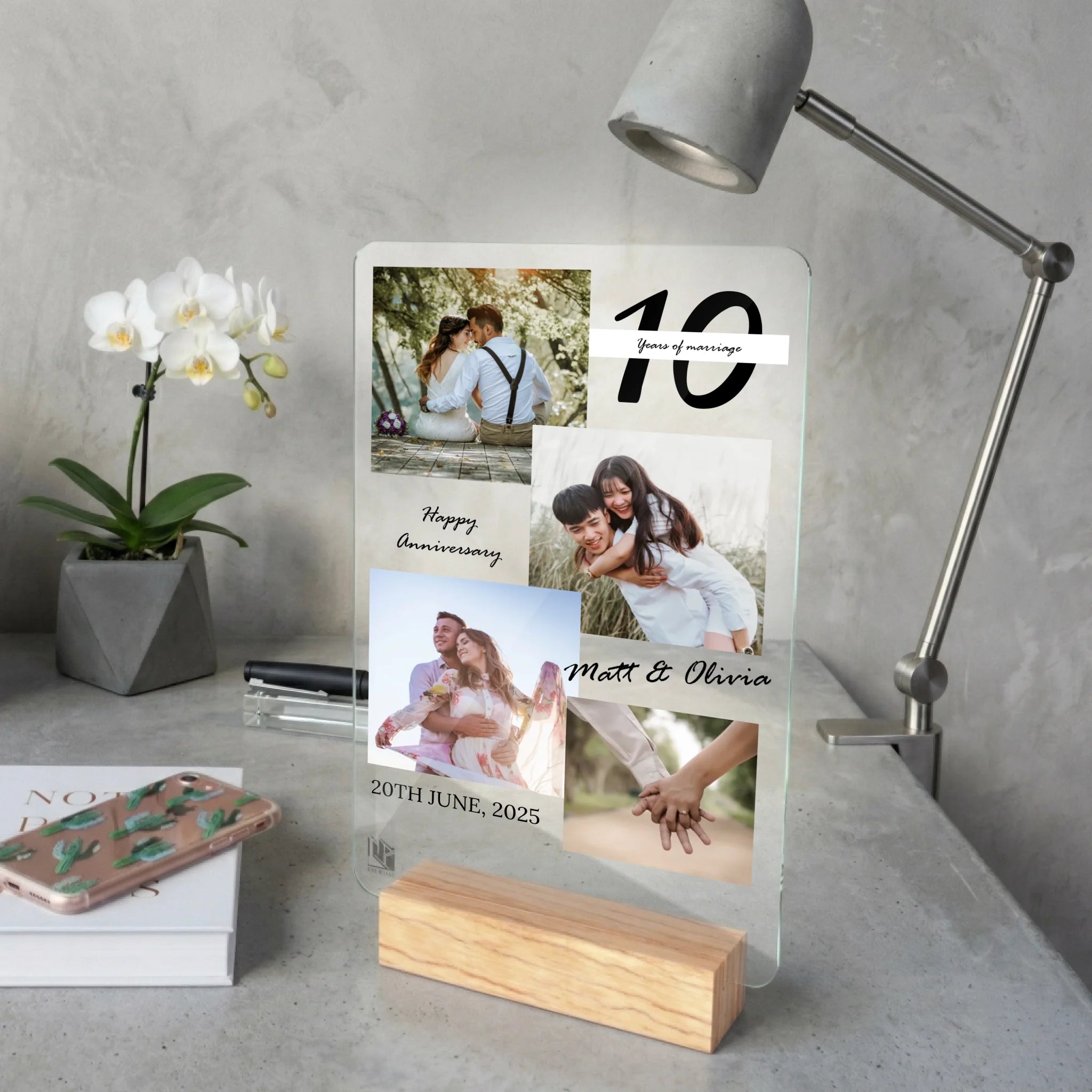 acrylic plaque mockup 3