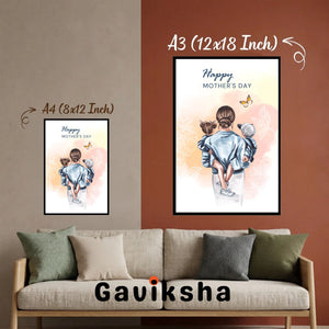 Personalised Family Crossword Art