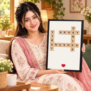 Cozy Family Crossword Portrait