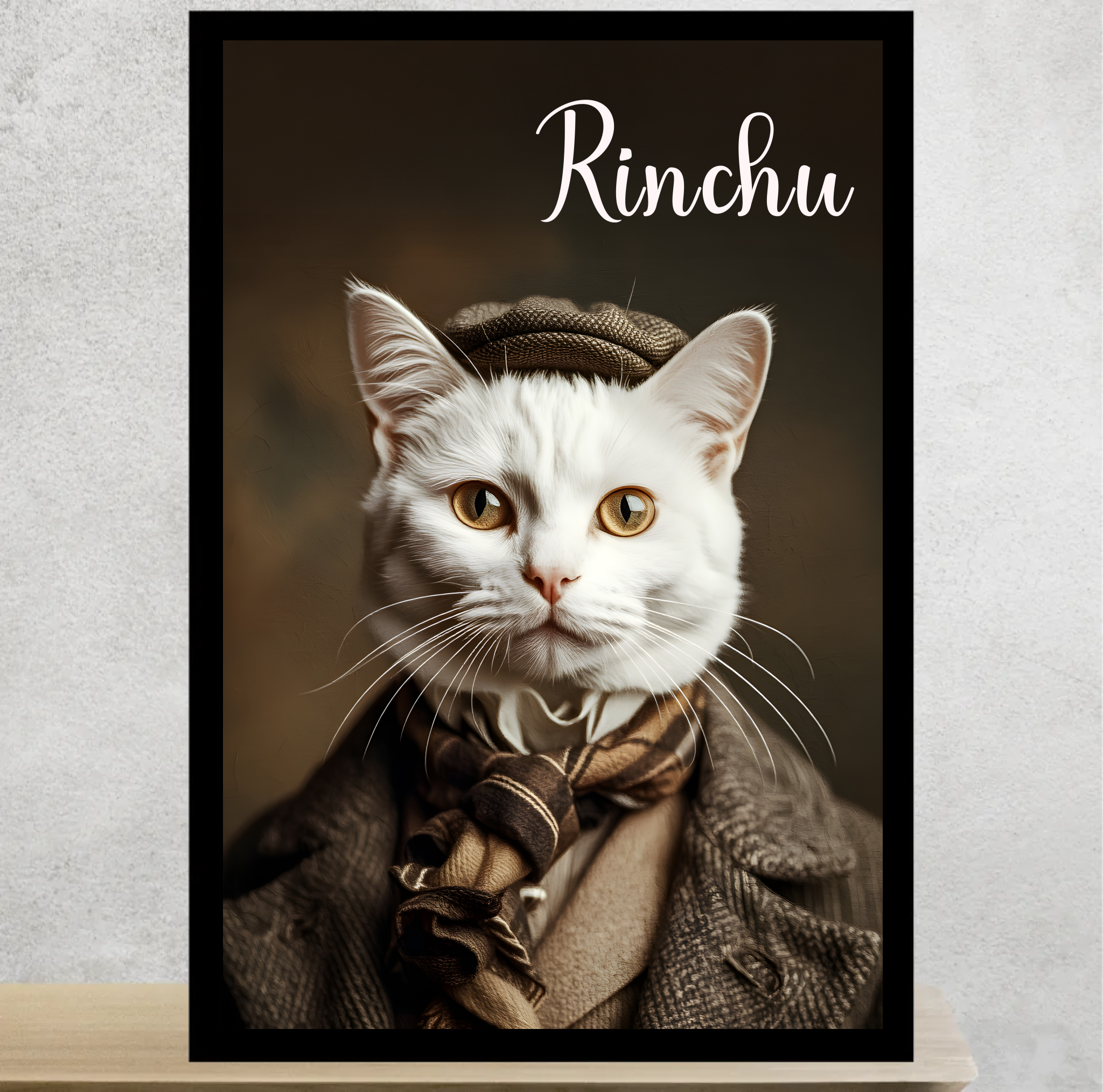Classic Paws Personalised Pet Portrait