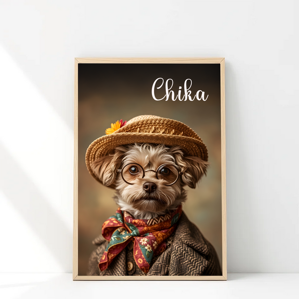 Countryside Paws Personalised Pet Portrait