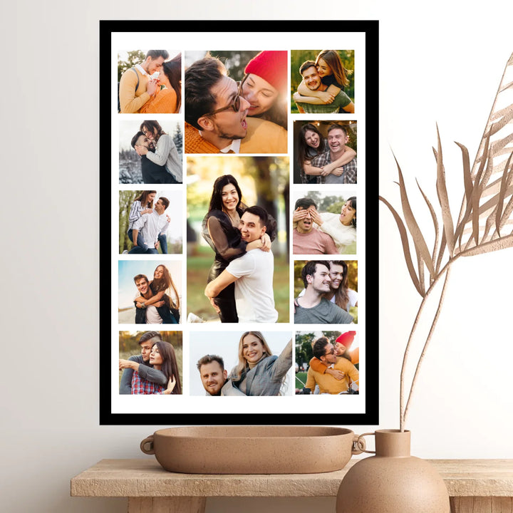 Customized Photo Collage Artwork - Cherish Your Memories