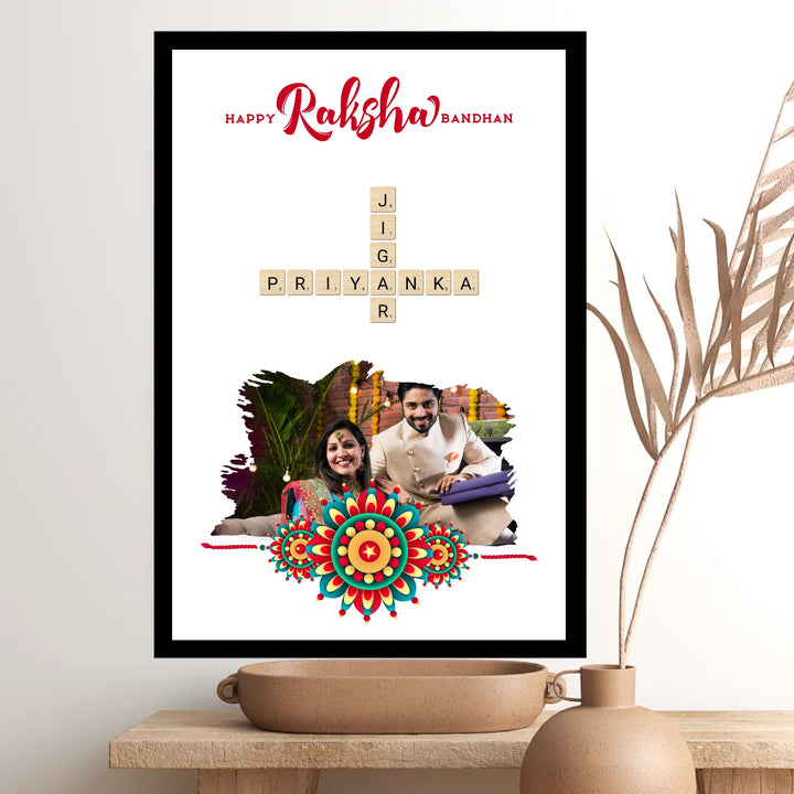 Create a Custom 'Raksha Bandhan Special Gift  ' – Choose from 20+ Unique Designs to Celebrate Siblings! ! Rakhi