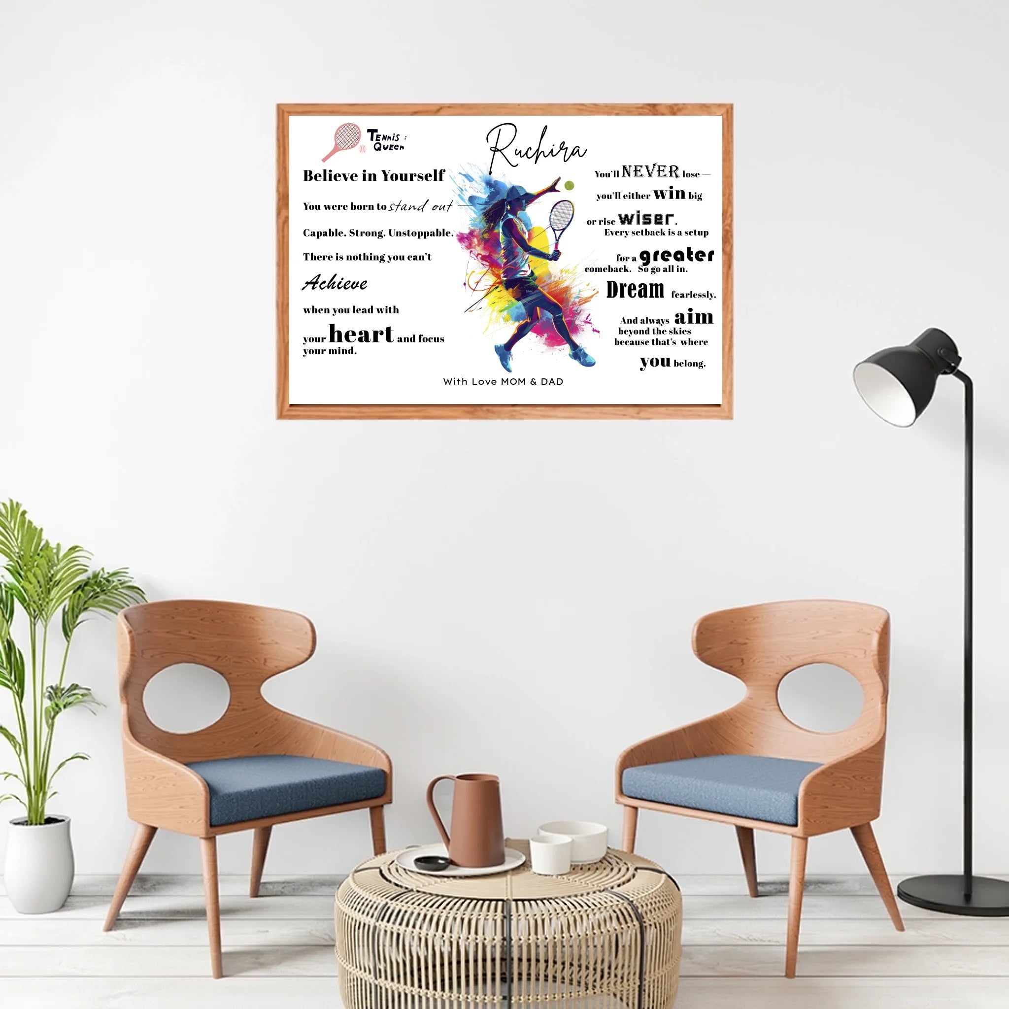 natural wooden frame bg