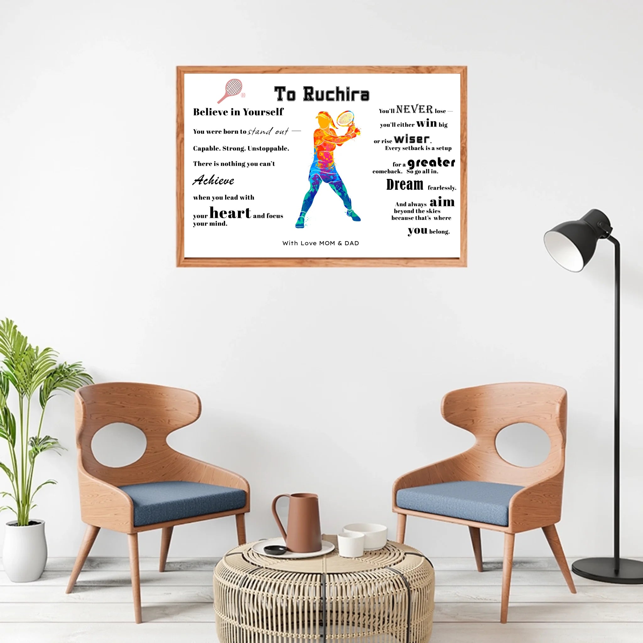 natural wooden frame bg