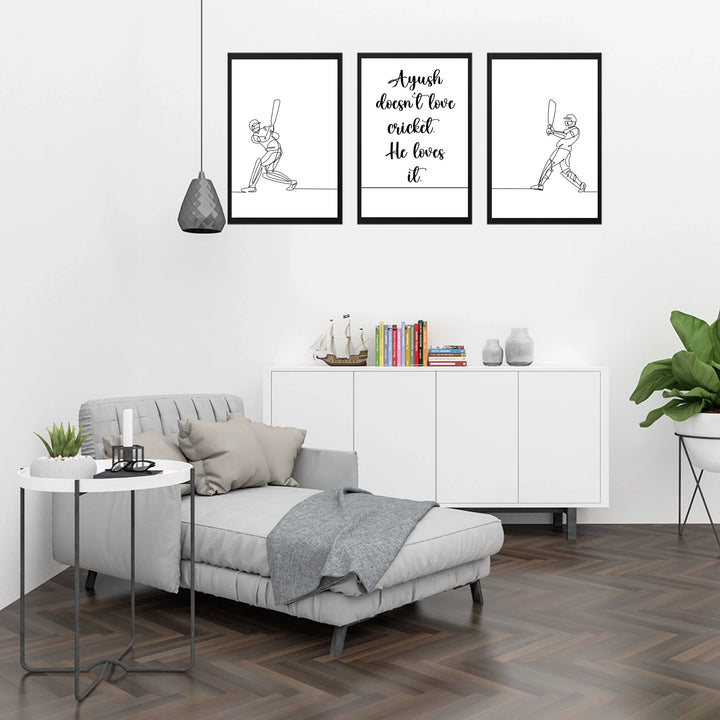 black frame set of 3 copy