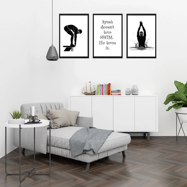 black frame set of 3 copy