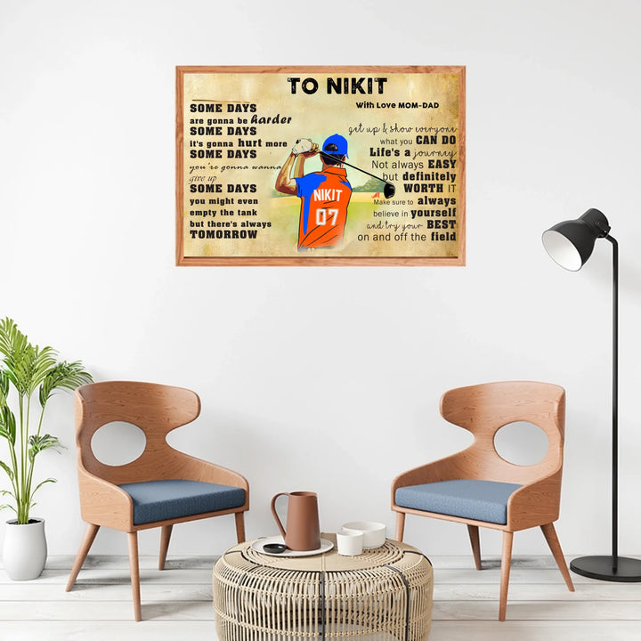 natural wooden frame bg