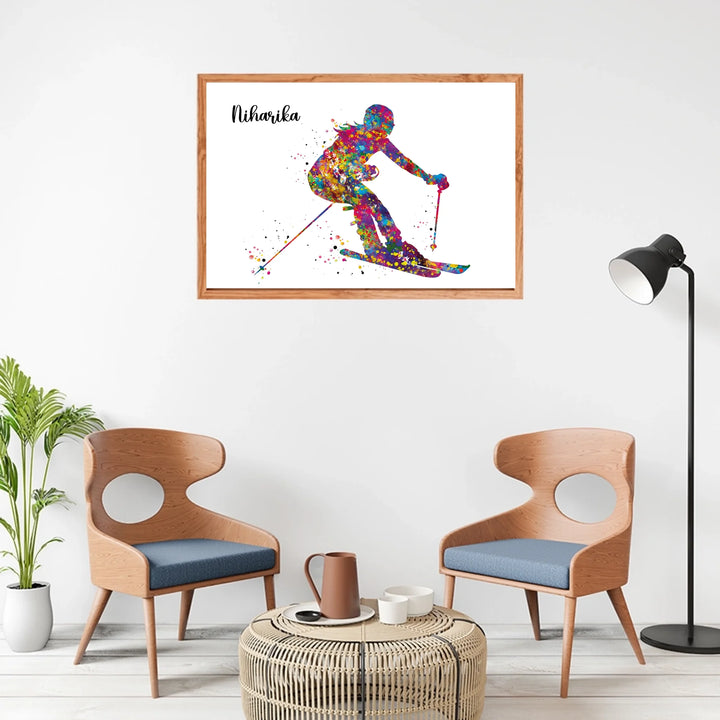 natural wooden frame bg