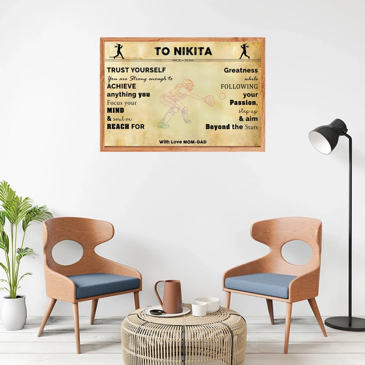 natural wooden frame bg
