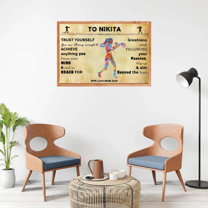 natural wooden frame bg