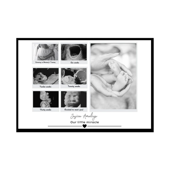 Pregnancy to Birth Customised Photo Frame