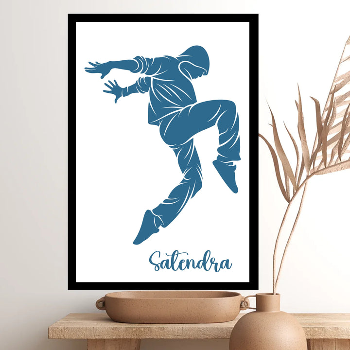 Break Dancer – Personalised Wall Art