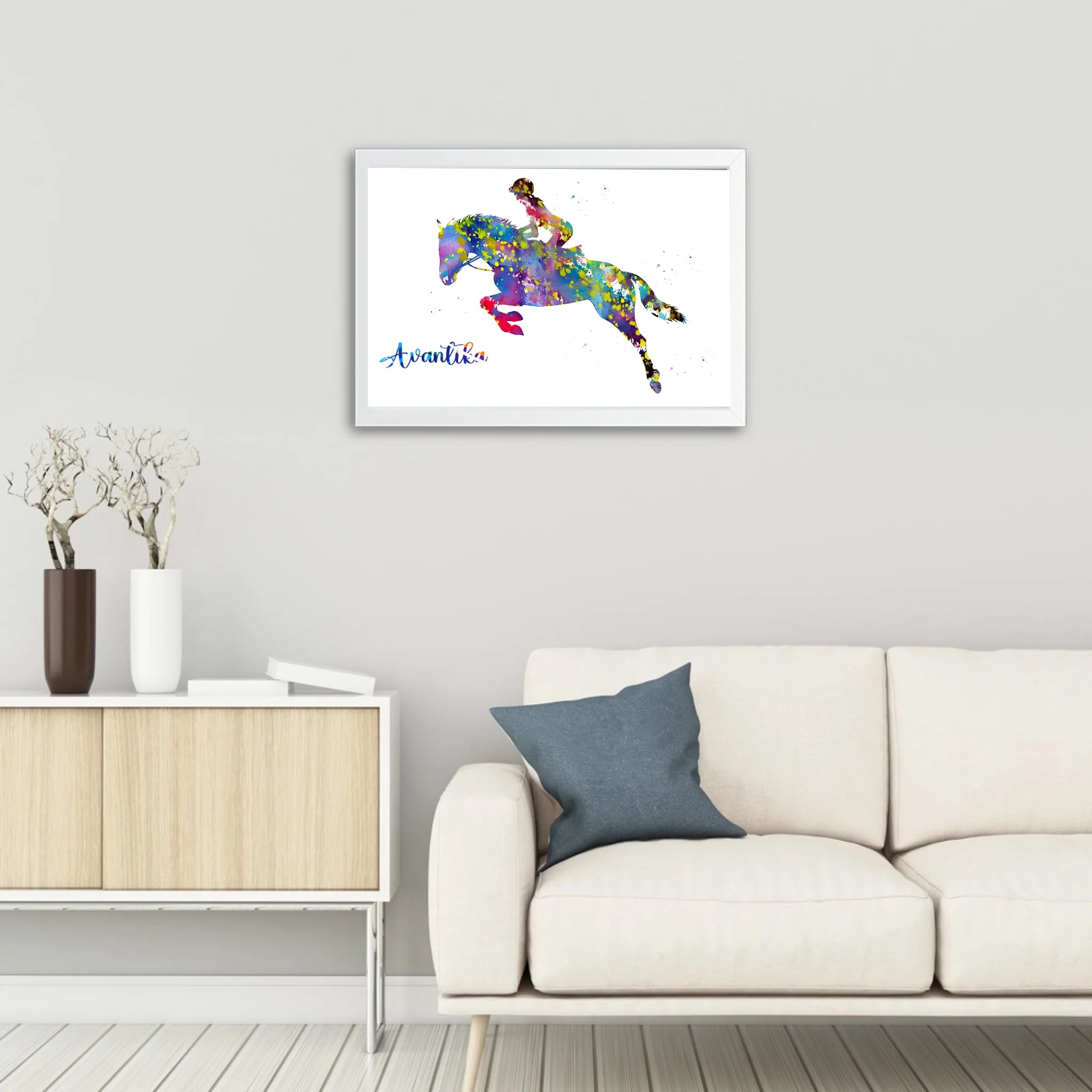 white frame bg
