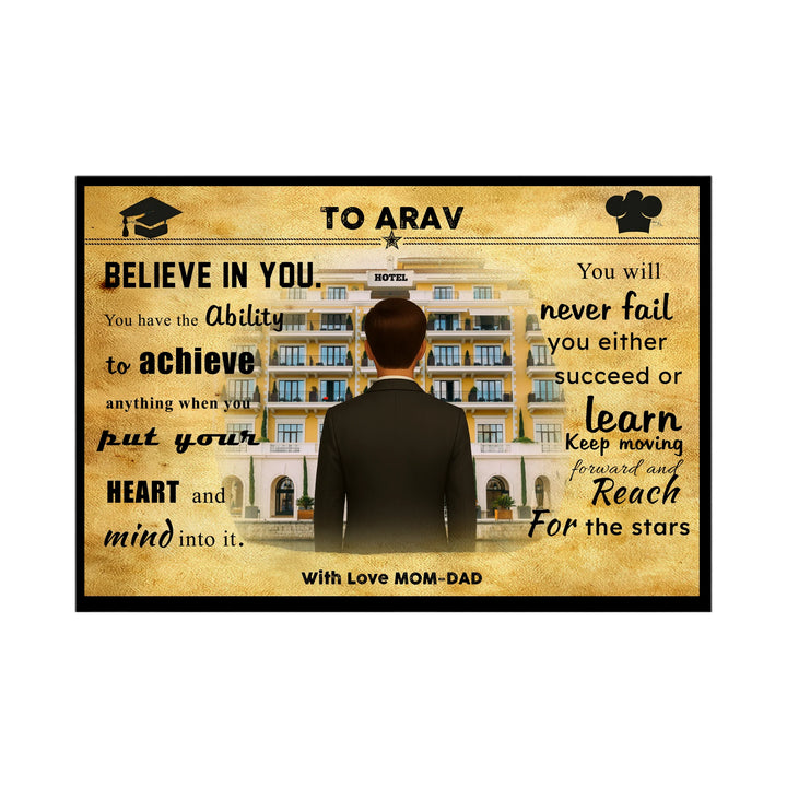 Hotel Management Professional – Personalised Motivational Wall Art