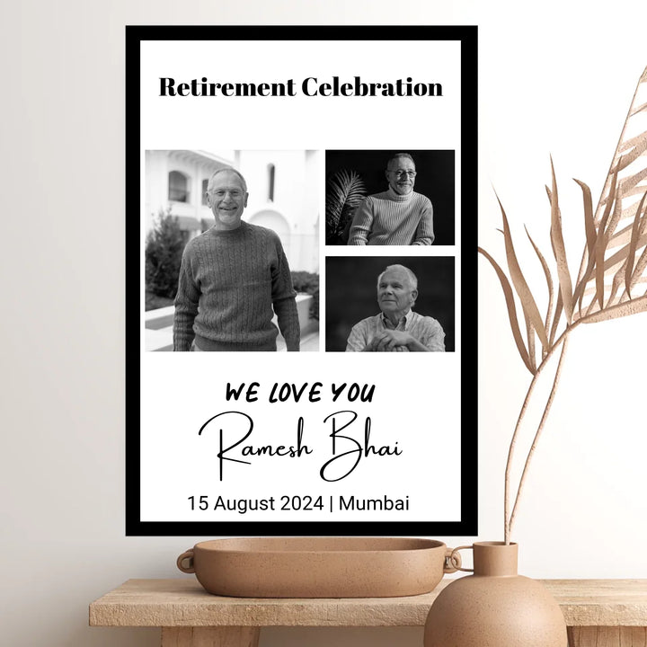 Personalised Photo Collage – A Thoughtful Retirement Gift