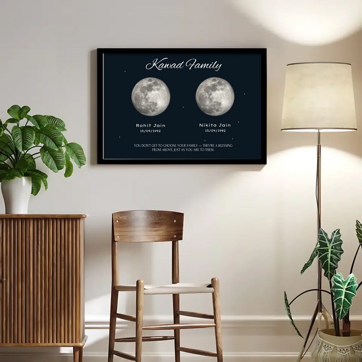 Your Family’s Story Told Through the Moon’s Light