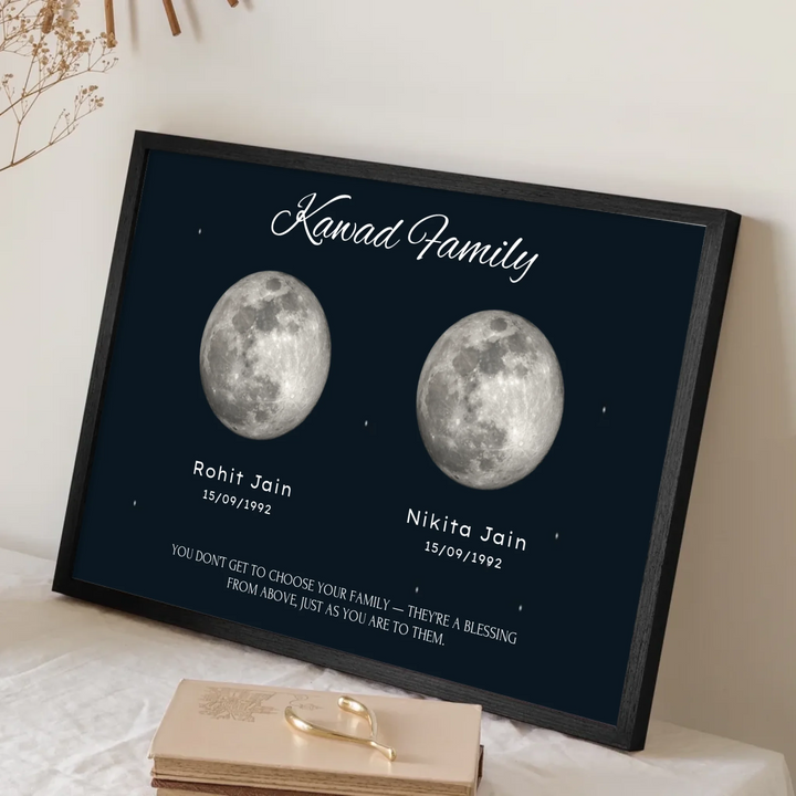 Your Family’s Story Told Through the Moon’s Light