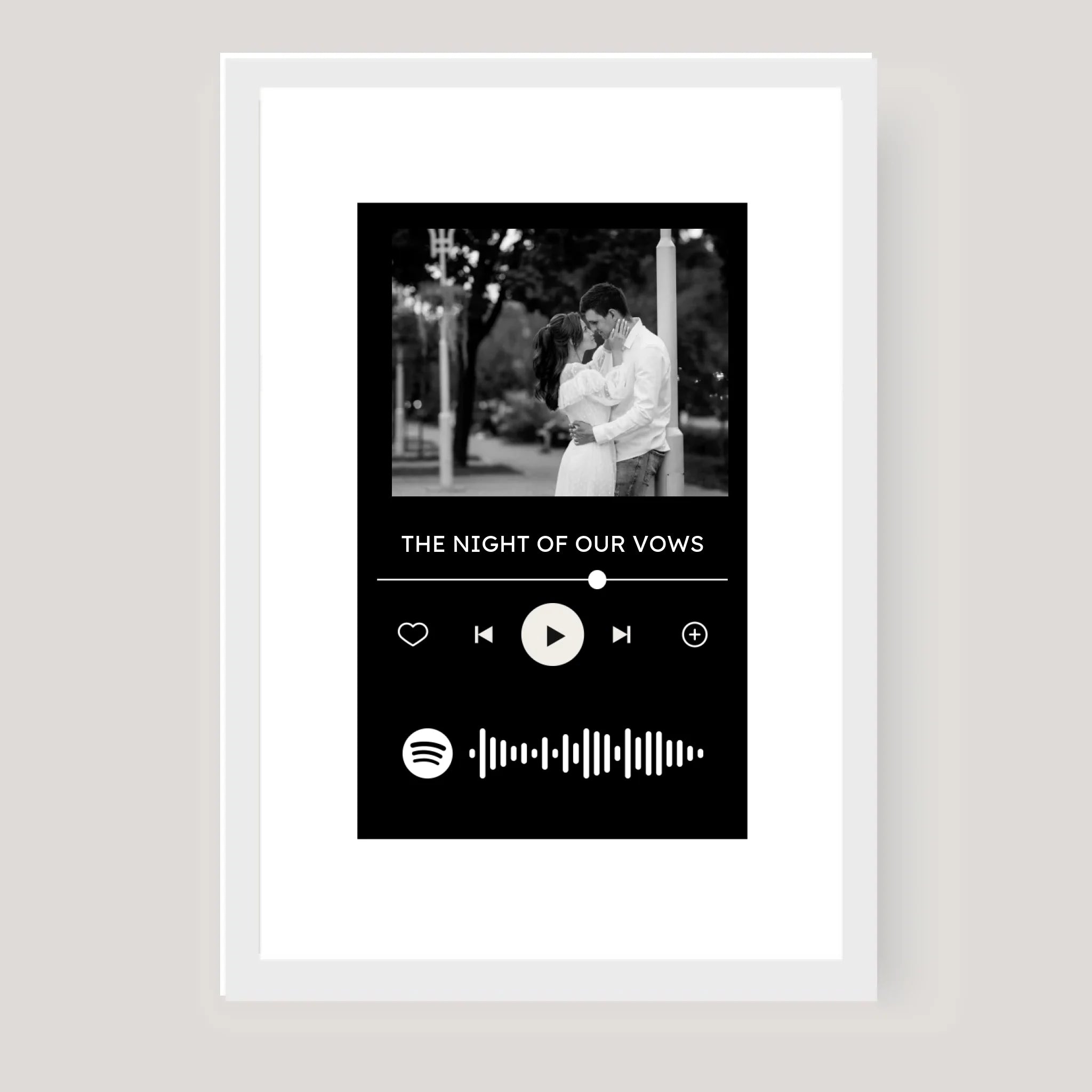 White image frame