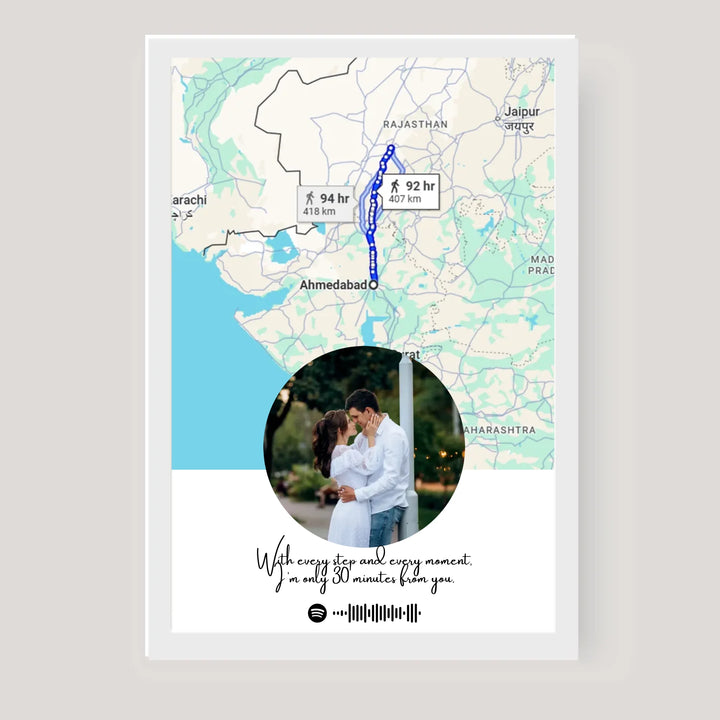 White image frame