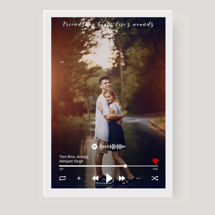 White image frame