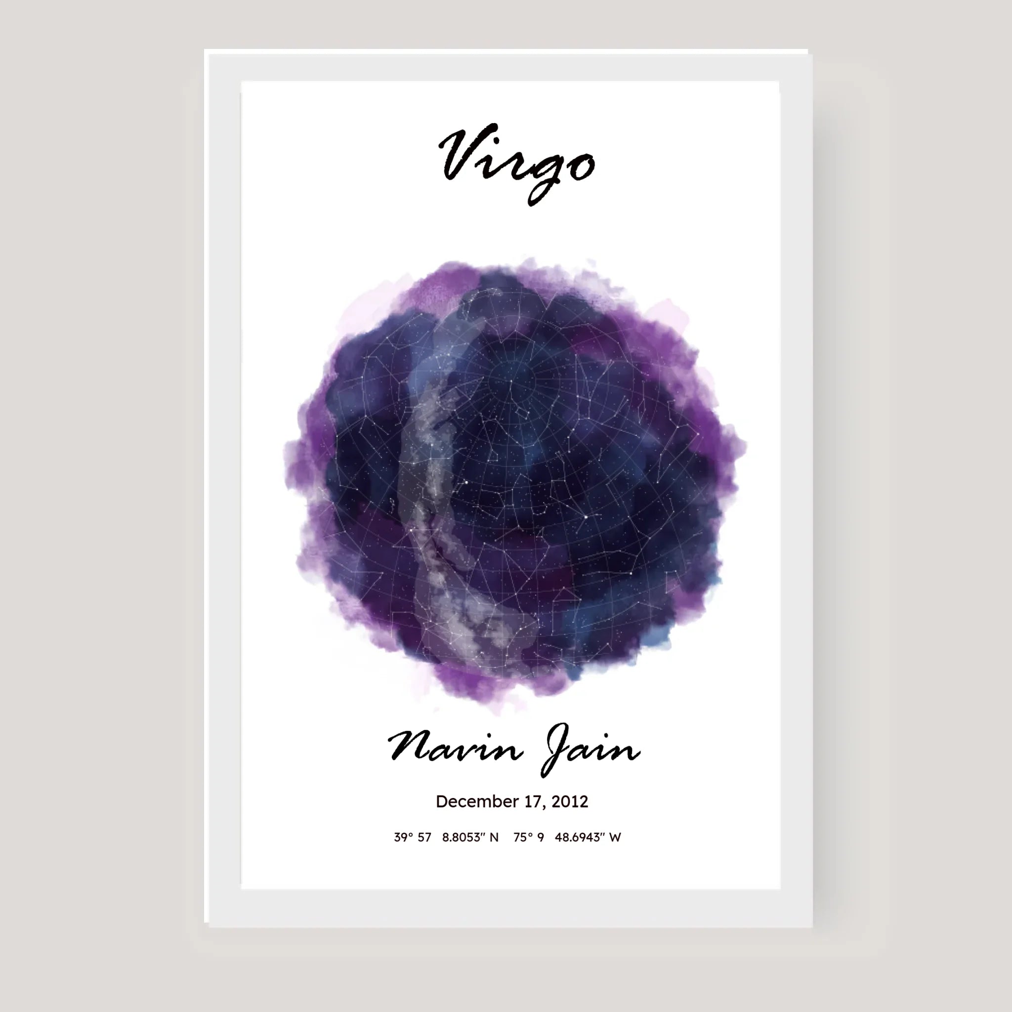 White image frame