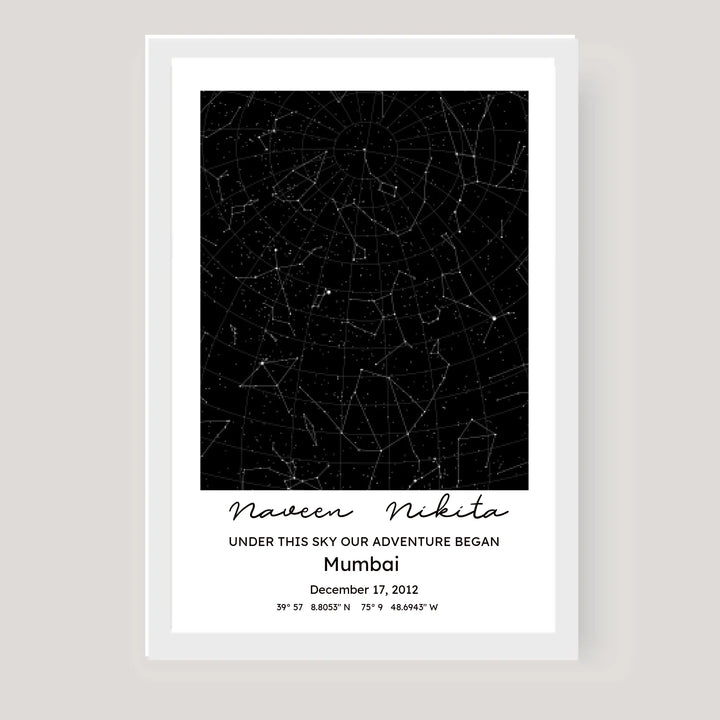 White image frame