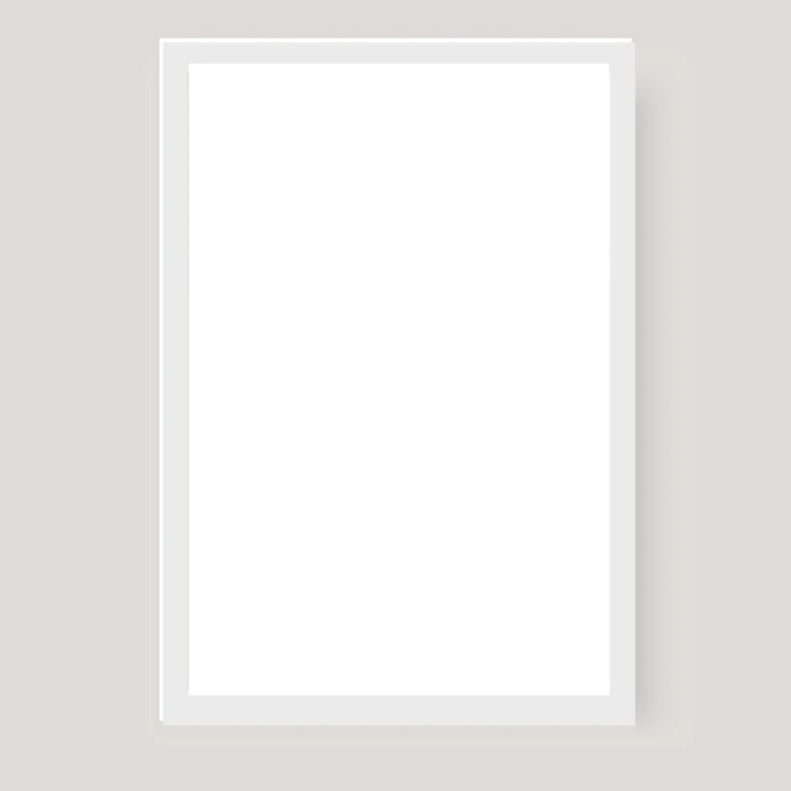 White image frame