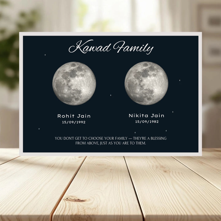 Family Crossword Wall Art – 15+ Customizable Theme Options