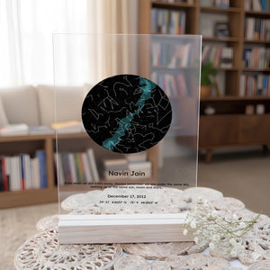 Personalised Star Map Acrylic Plaque (2)