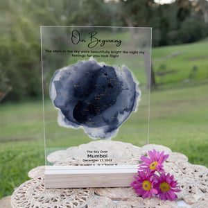Personalised Star Map Acrylic Plaque (5)