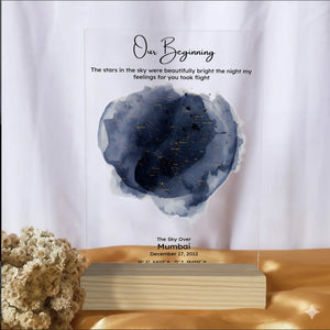 Personalised Star Map Acrylic Plaque (3)
