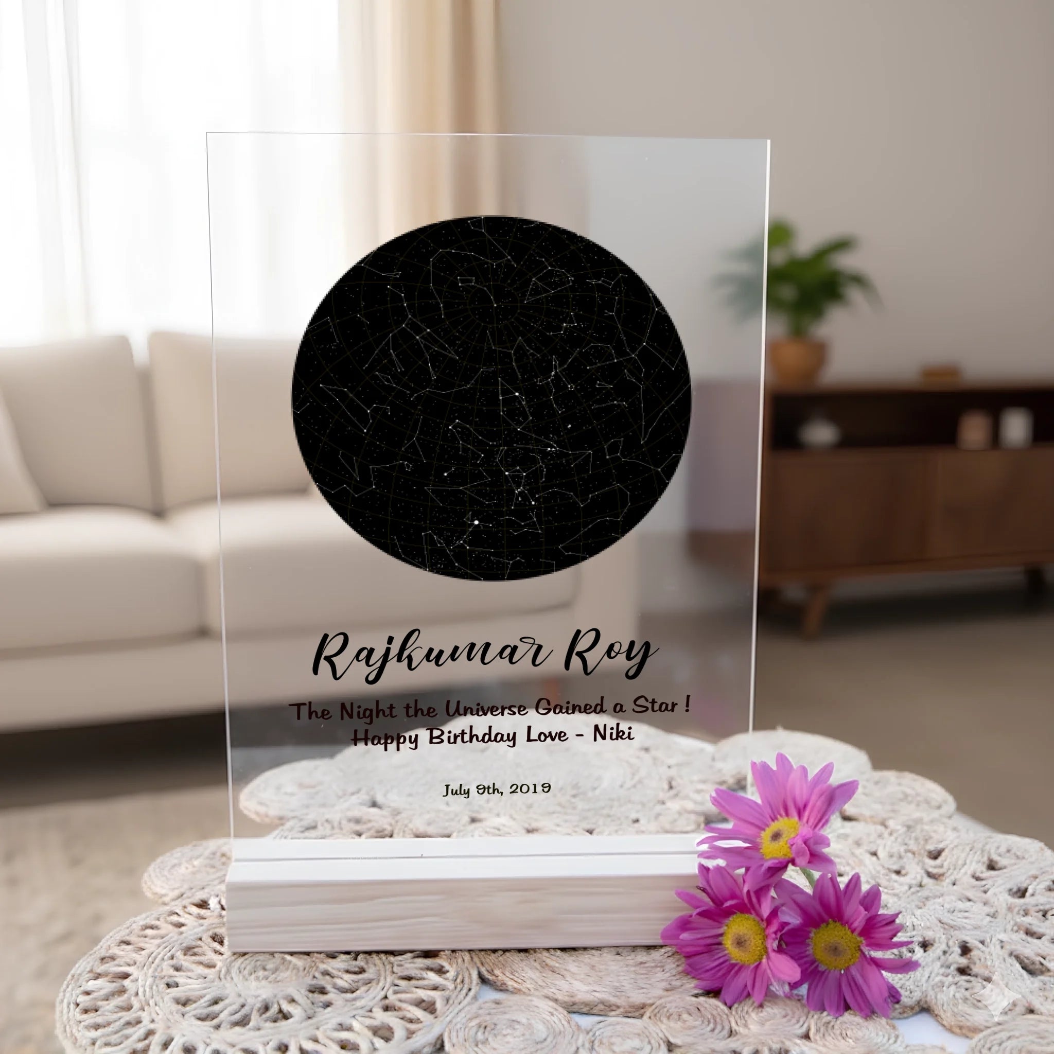 Personalised Star Map Acrylic Plaque (4)