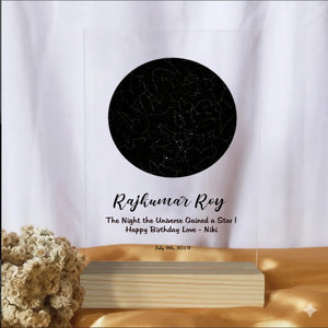 Personalised Star Map Acrylic Plaque (3)