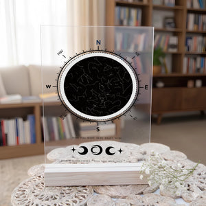 Personalised Star Map Acrylic Plaque (2)