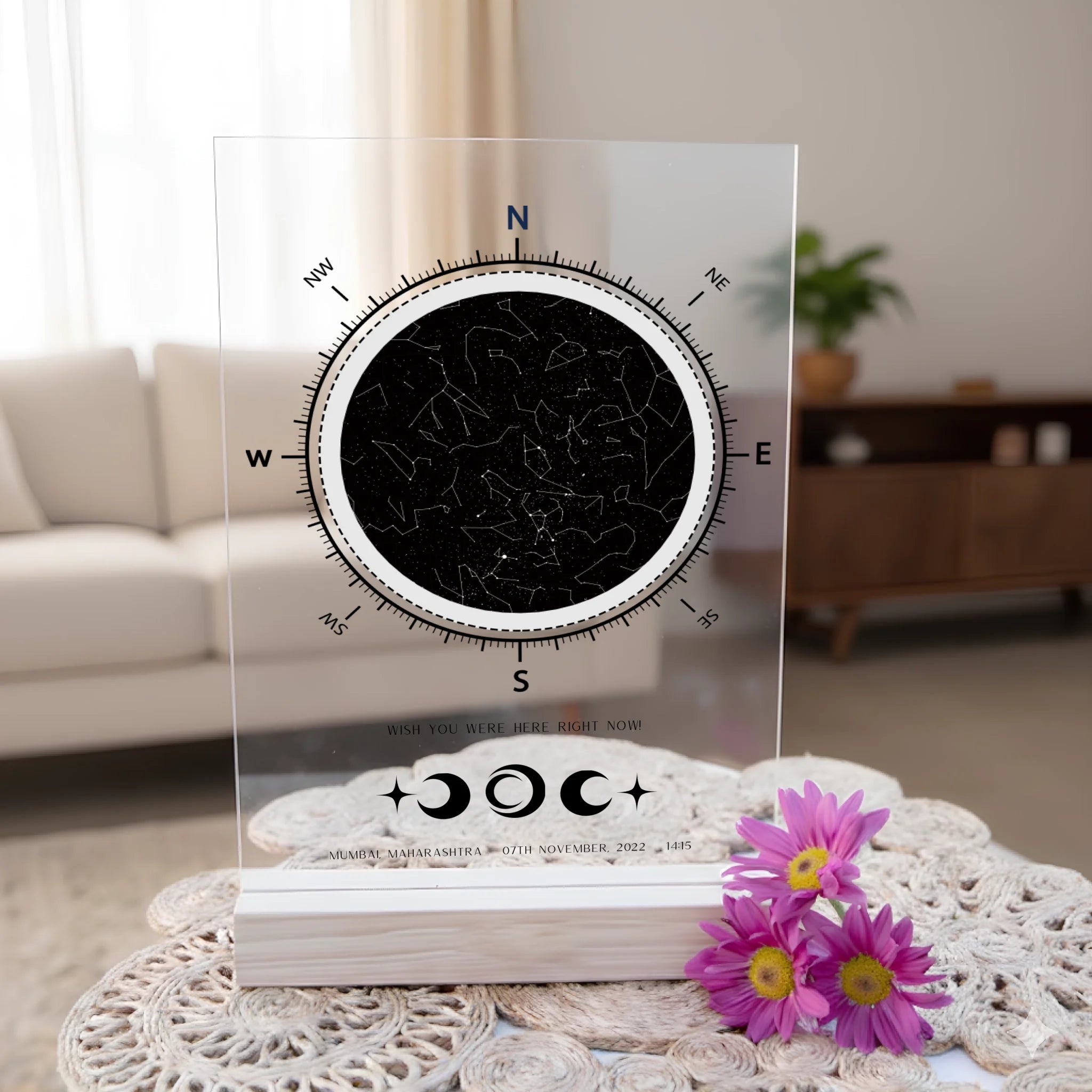 Personalised Star Map Acrylic Plaque (4)