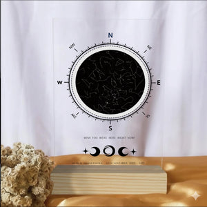 Personalised Star Map Acrylic Plaque (3)